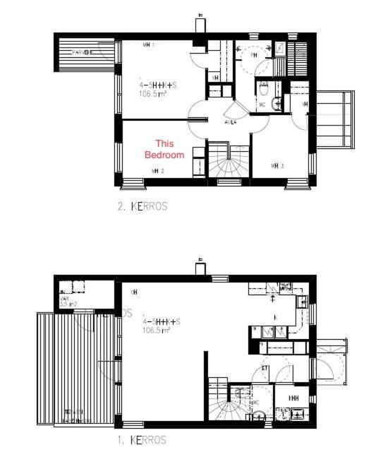 Private Room In The Shared Detached House. Vantaa Exteriér fotografie